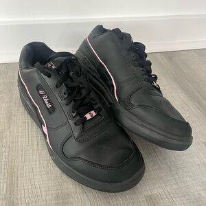 Rare Reebok G Unit G6 II Black Leather Shoes Sneaker 2008 Womens Size 11